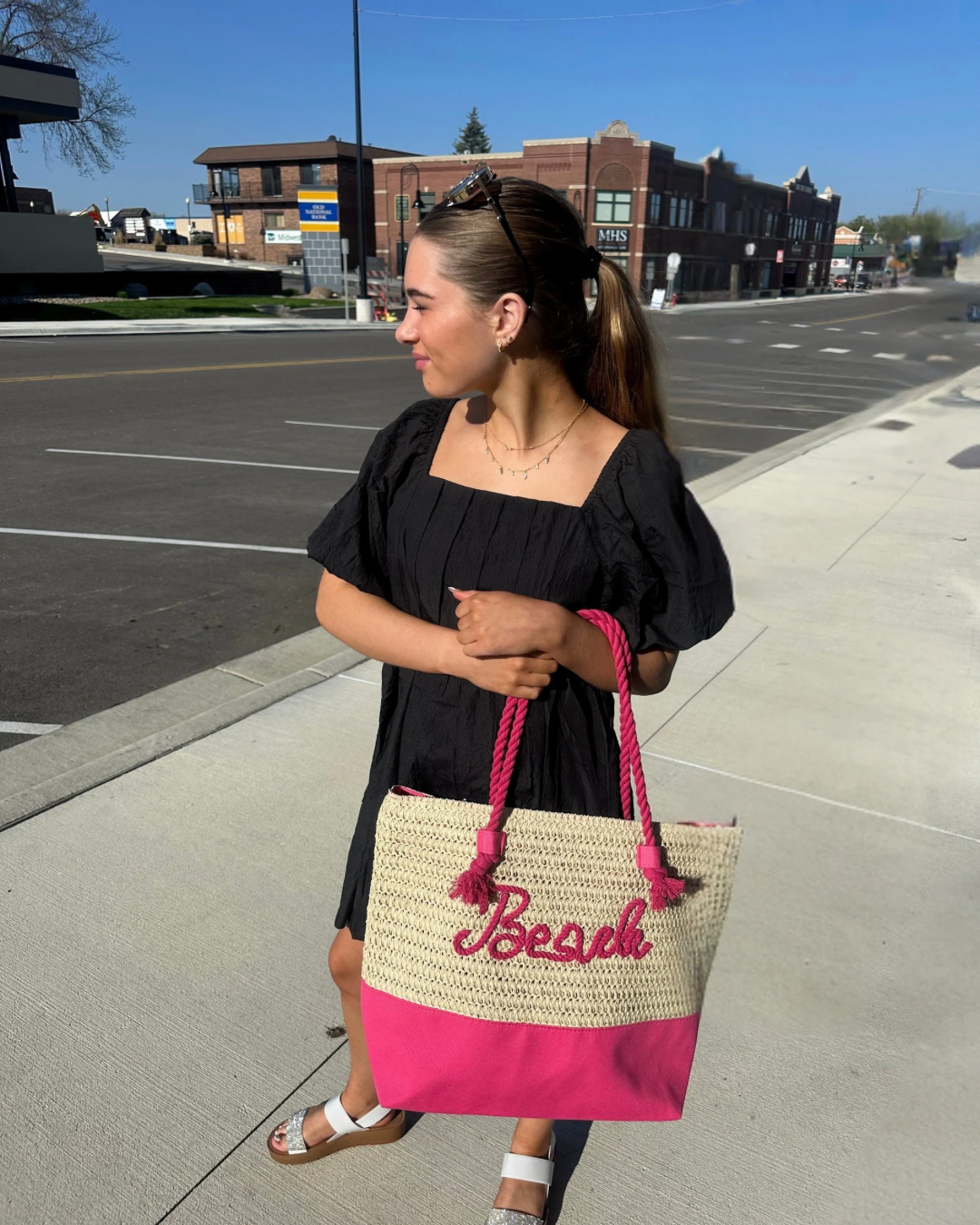 Beach Bum Bag -- Pink