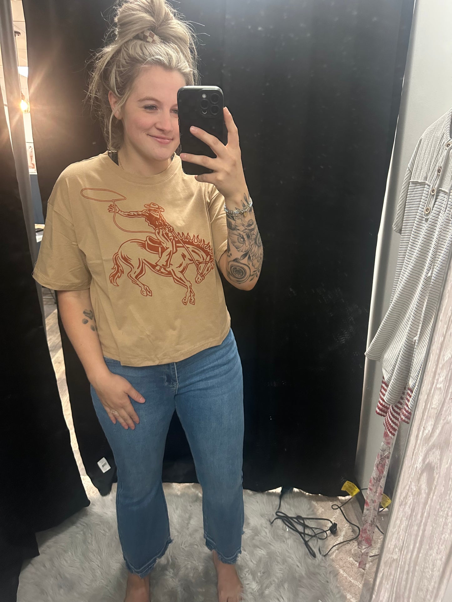 Bronco Crop Tee