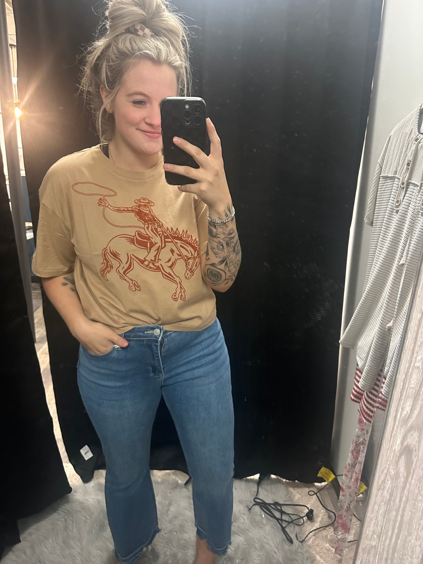 Bronco Crop Tee