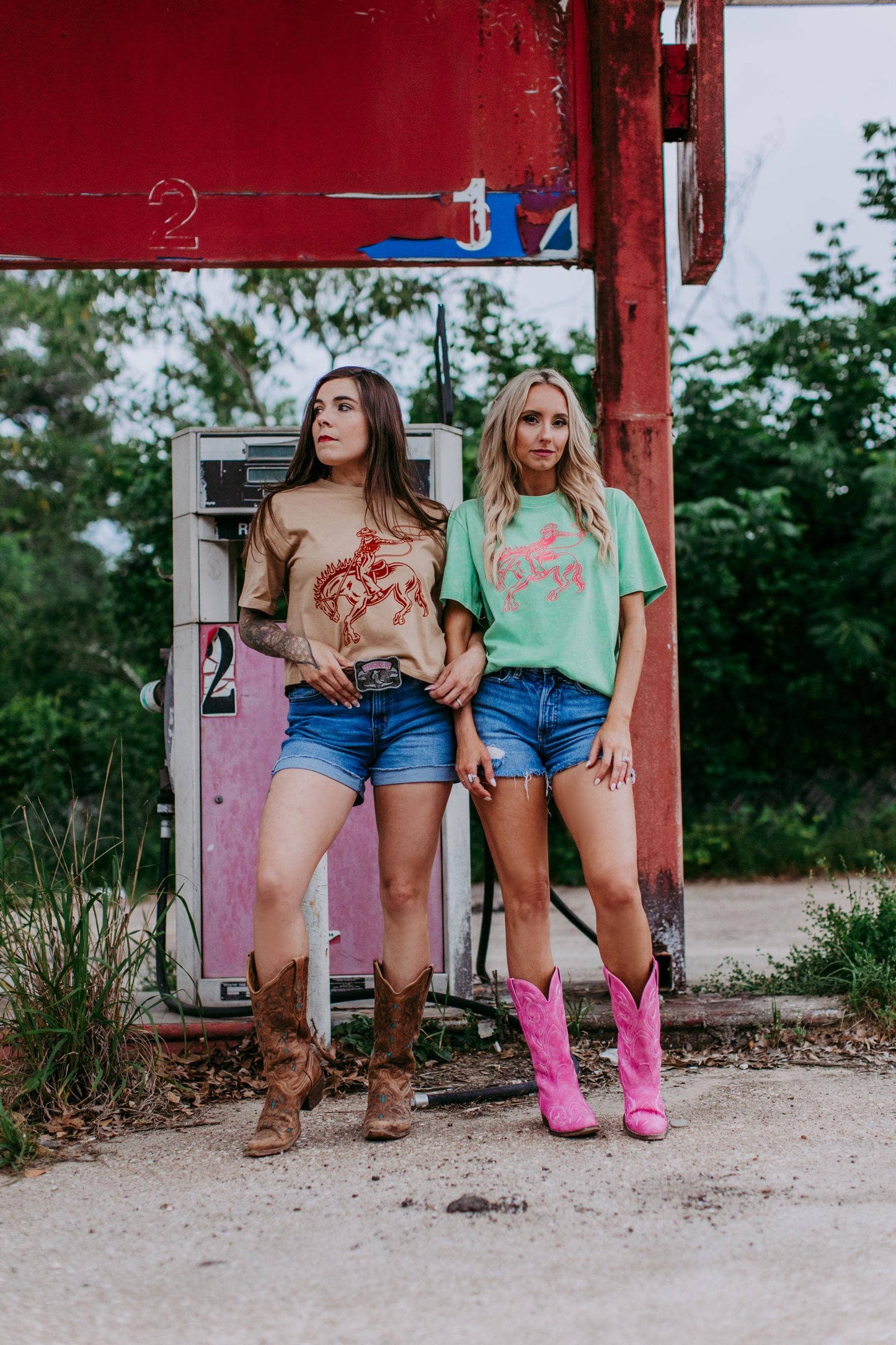 Bronco Crop Tee
