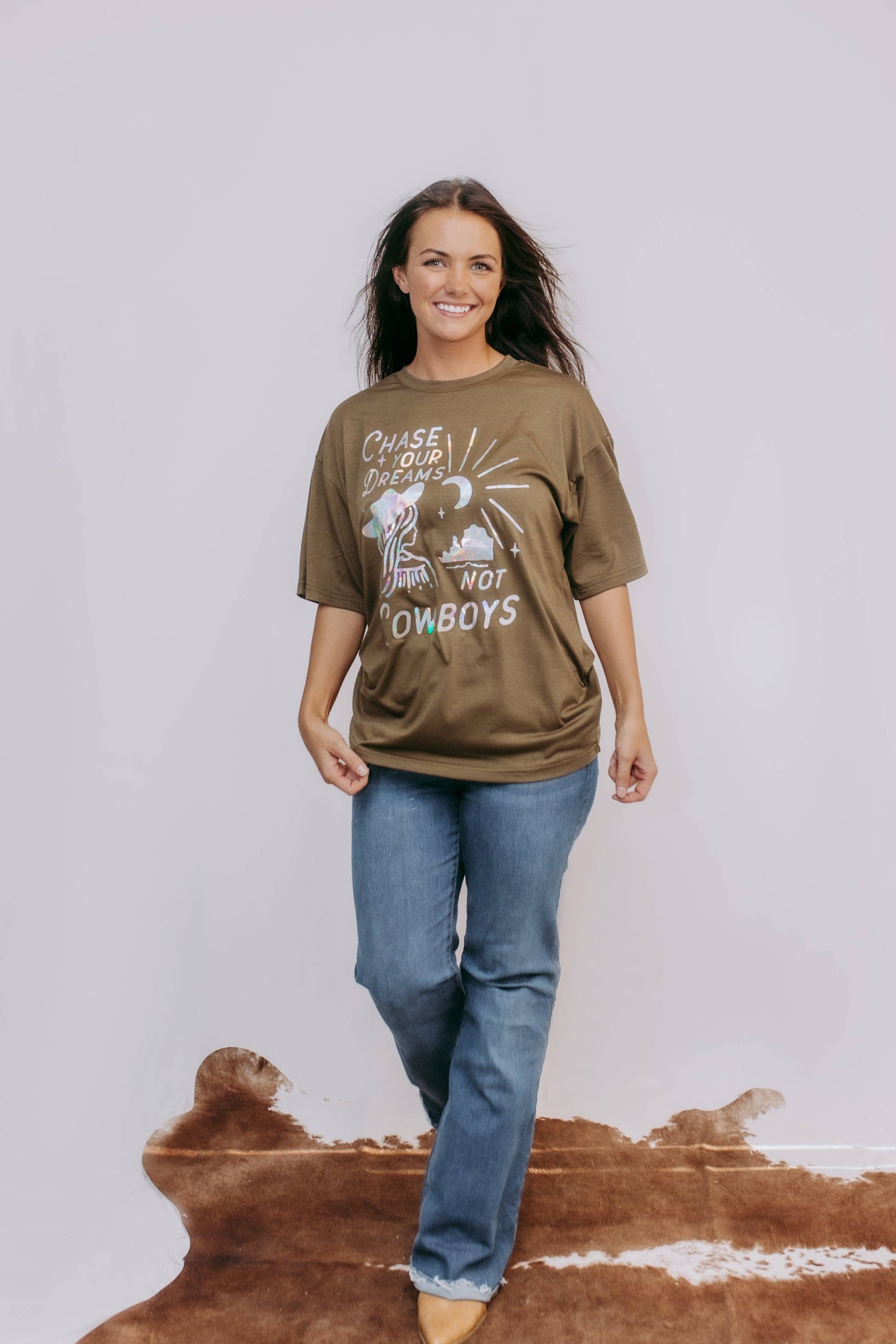 Don't Chase Cowboys Tee