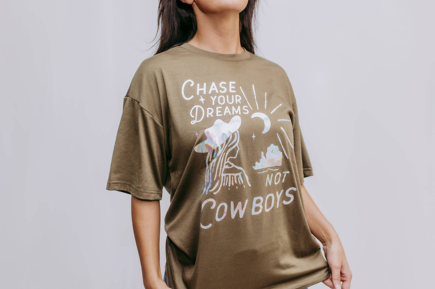 Don't Chase Cowboys Tee