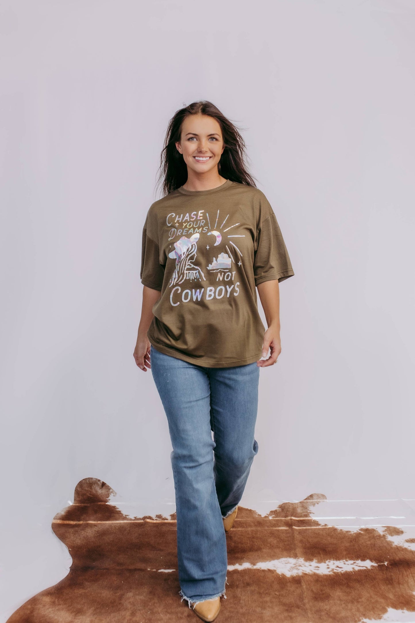 Don't Chase Cowboys Tee
