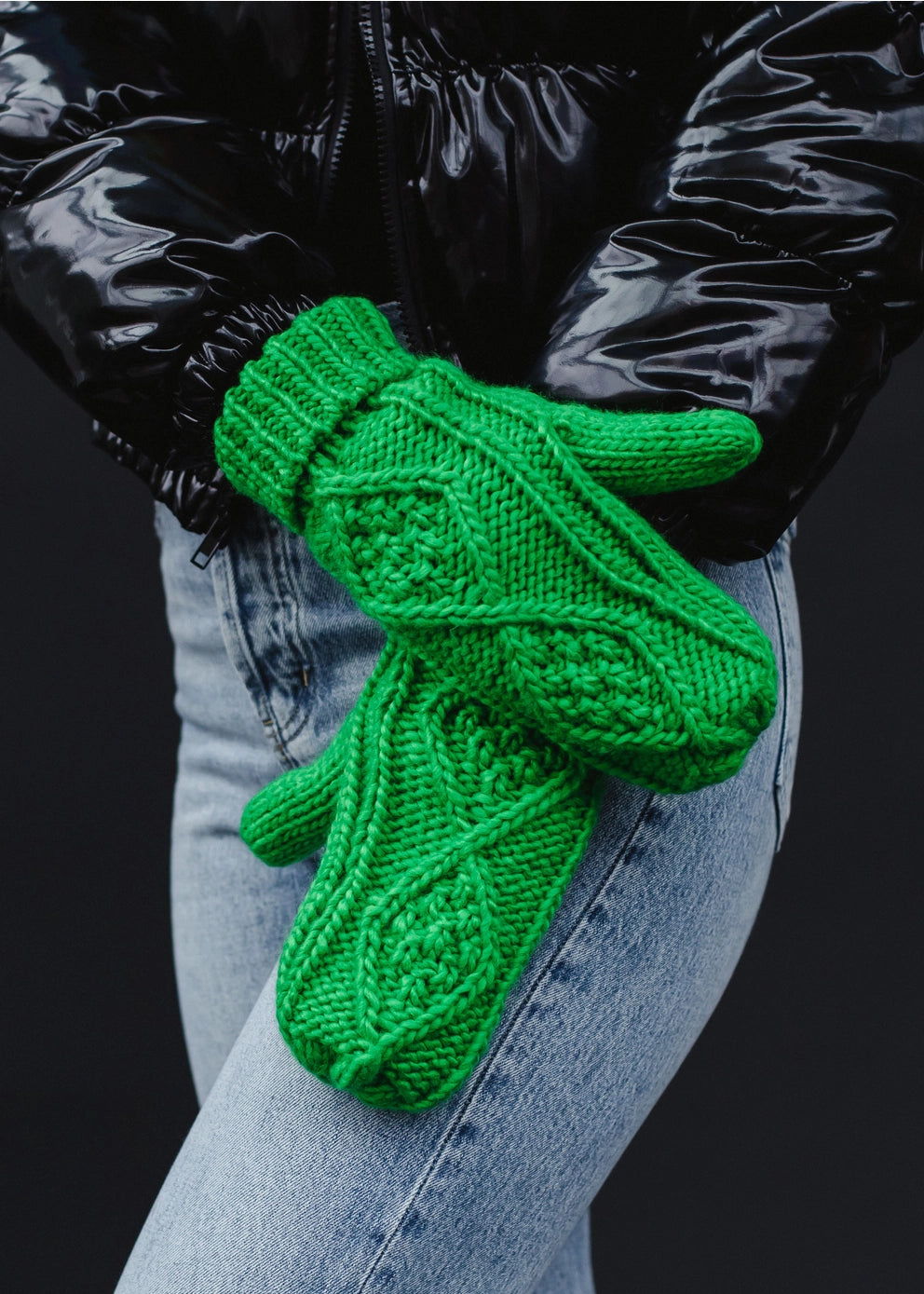 Fleece Lined Mittens — Multiple Colors