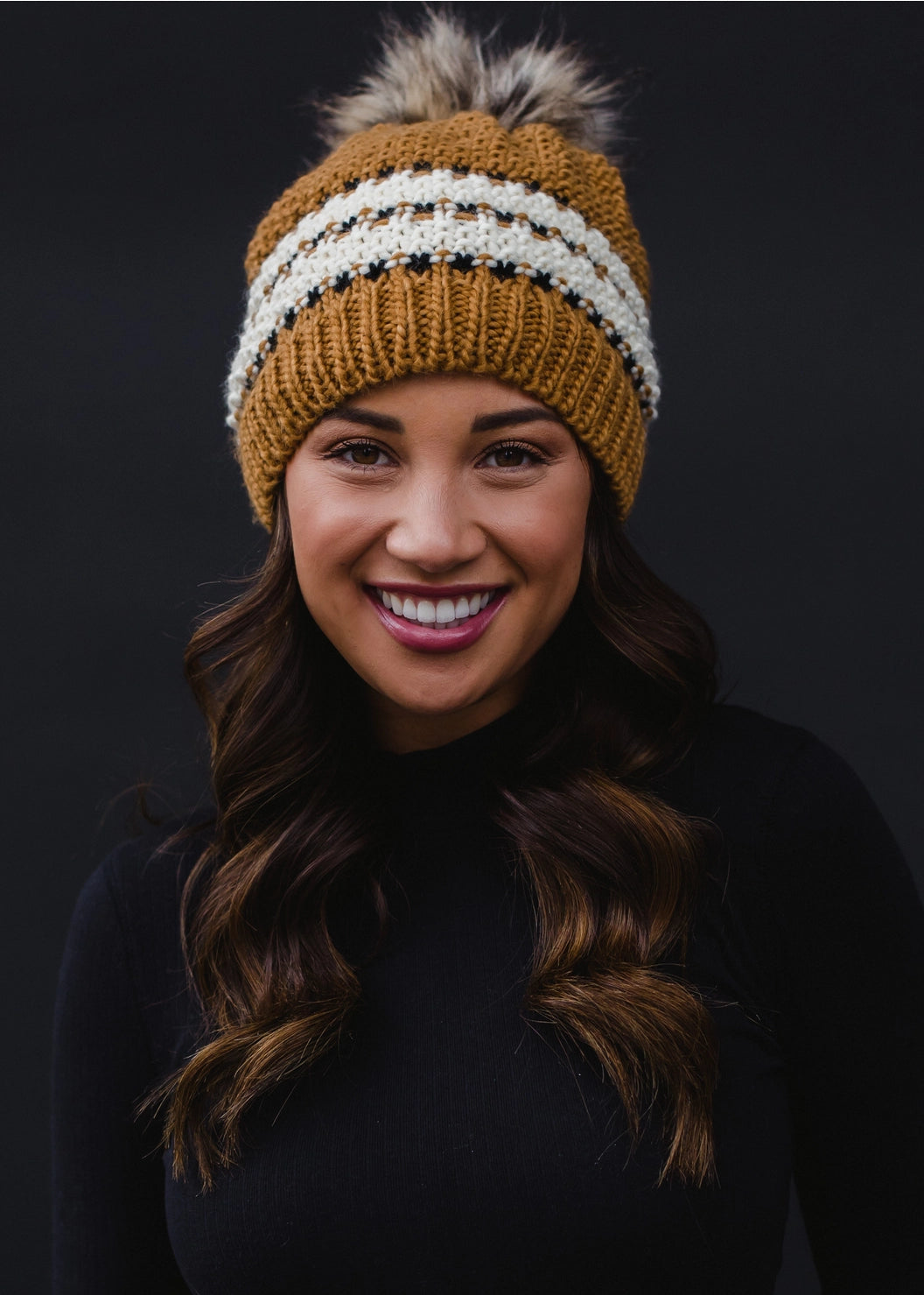 Fur Lined Hats — Multiple Colors