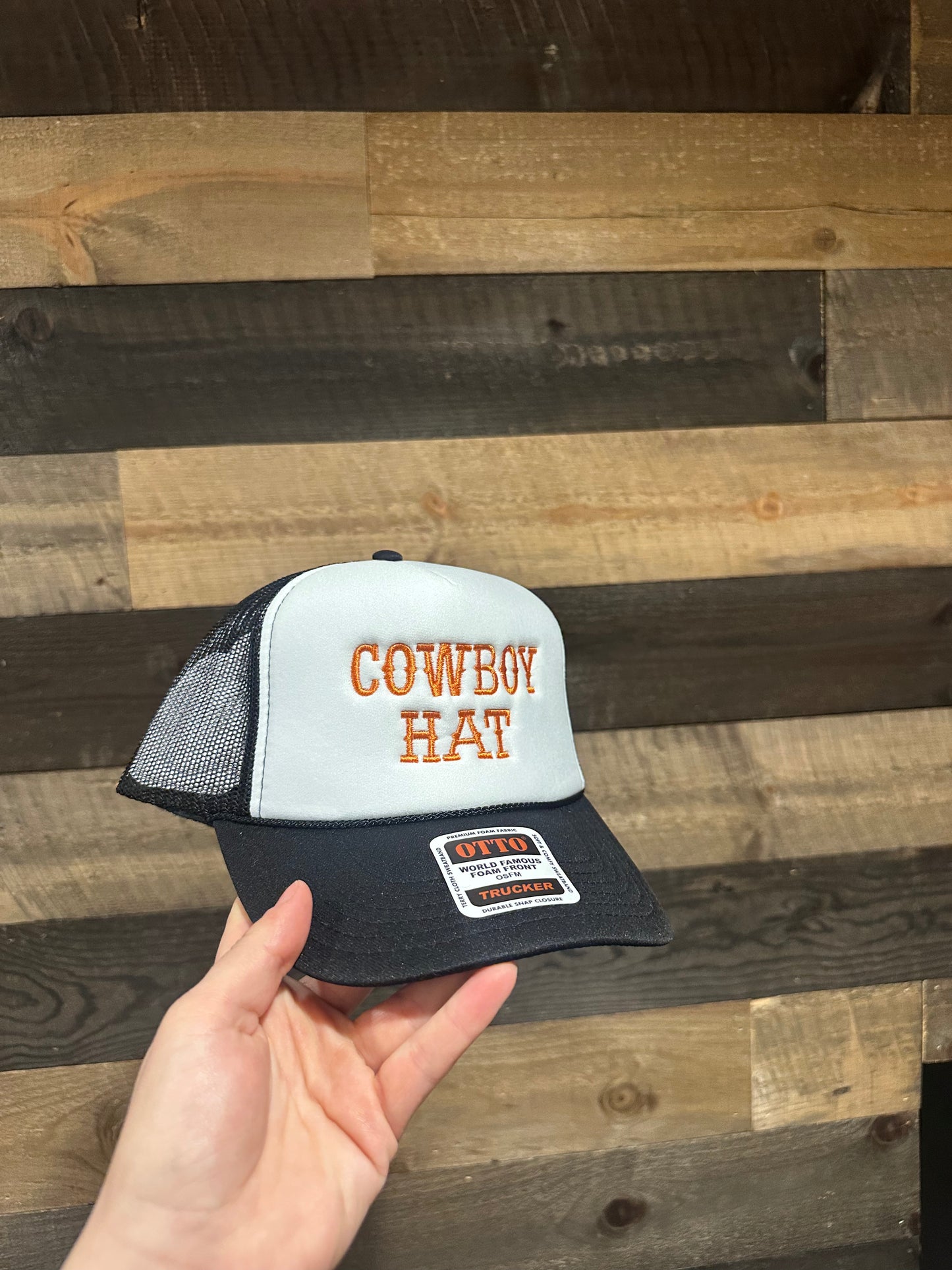 Cowboy Hat Trucker Hat