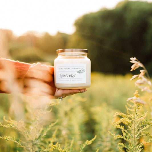 Golden Hour Soy Candle: 8 oz.